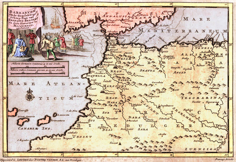 Marocco 1706 van der Aa
